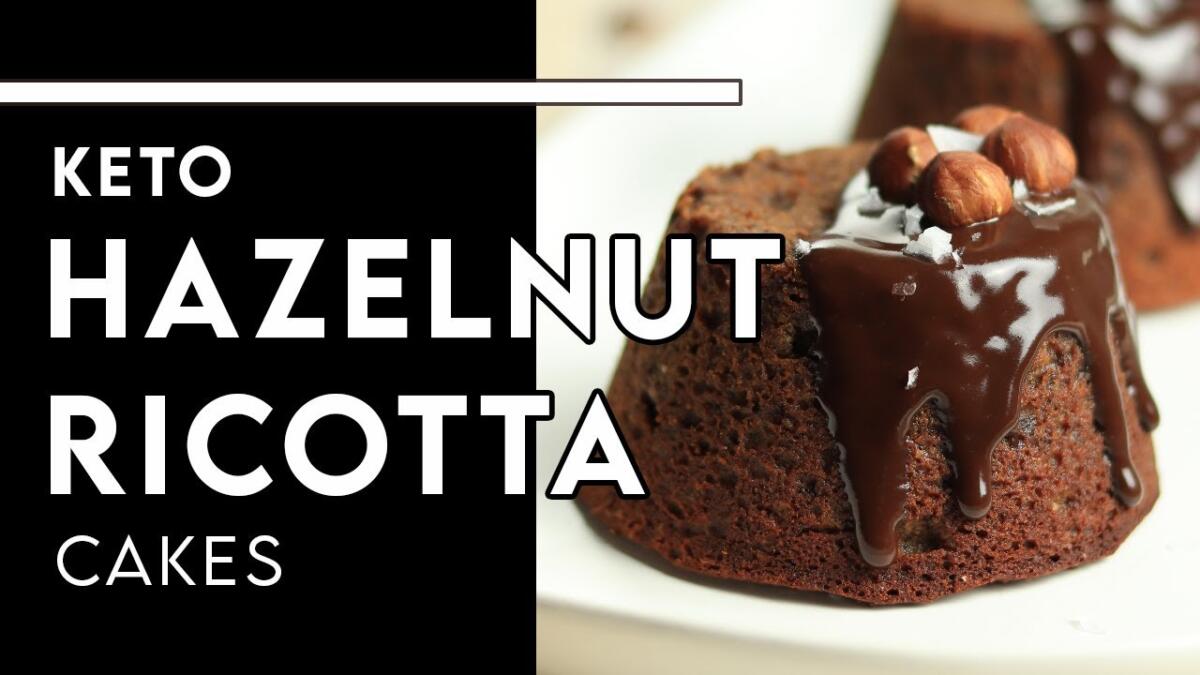 Winning Recipe From MasterChef - KETO HAZELNUT RICOTTA CAKES - Low Carb