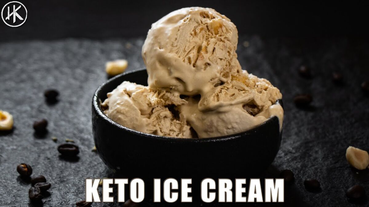 Easy Keto Ice Cream ONLY 1 NET CARB PER SCOOP!!! Delicious Coffee